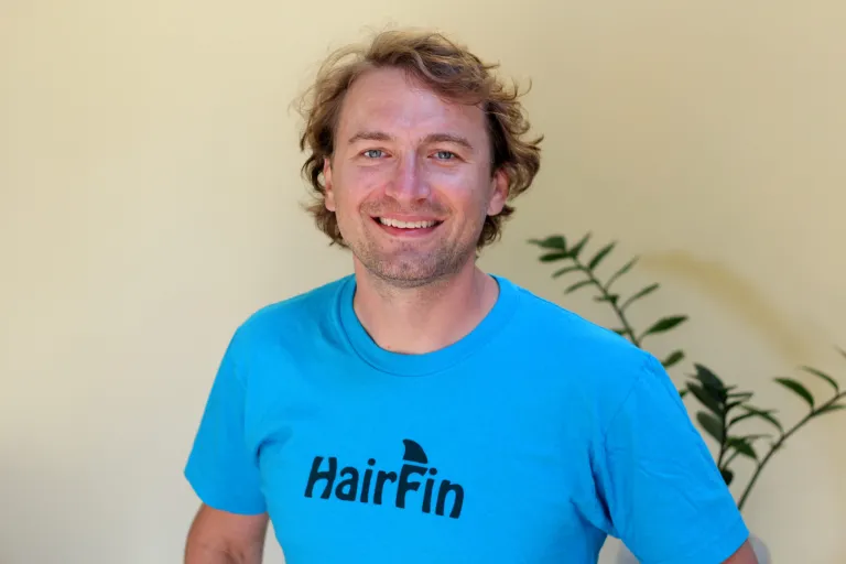 Picture of the HairFin inventor Tony Litwinowicz